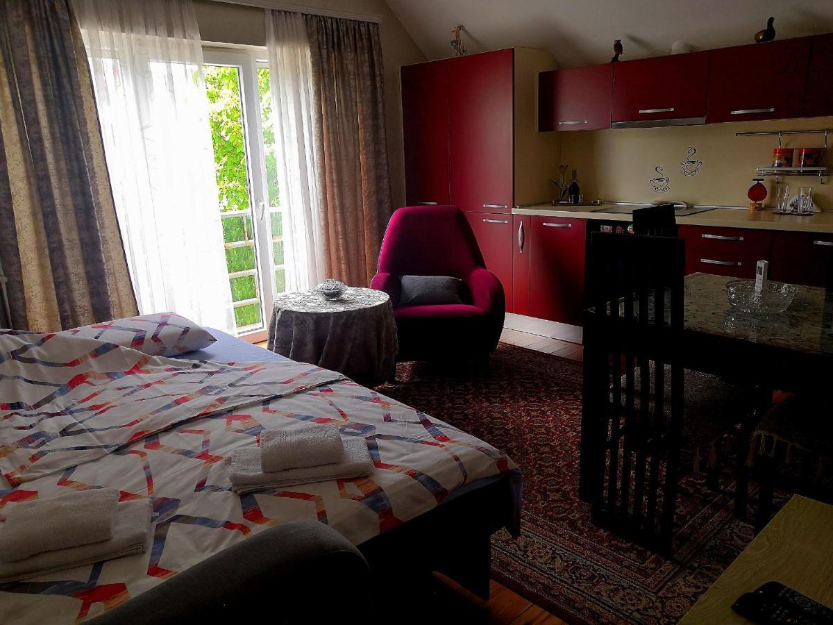 Apartman Sunny Apartment เซทินเจ ภายนอก รูปภาพ